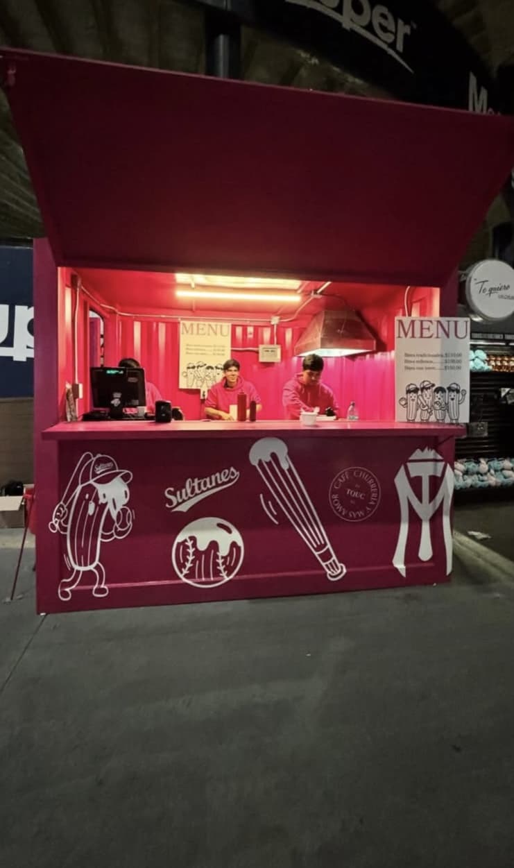 Te Quiero un Churro — El punto de venta del tamaño exacto.